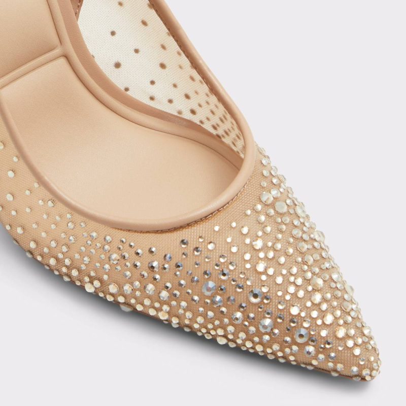 Beige Aldo Women Ebenezer Beige Women's Pumps Heels - 5