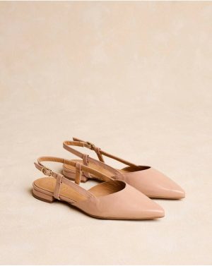 Beige Flats Ballet Flats Slingback Lonna Polín Et Moi Women - 1