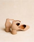 Beige Heels Women Polín Et Moi Mary Jane Kaia - 3