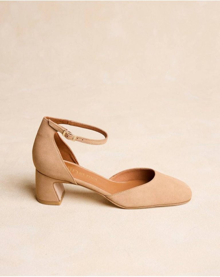 Beige Heels Women Polín Et Moi Mary Jane Kaia - 1