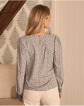 Belisa Flowers Blouse Polín Et Moi Women Cream Blouses And Shirts - 5