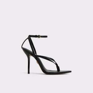 Black Abyfindley Black Women's Strappy Sandals Aldo Women Heels - 1