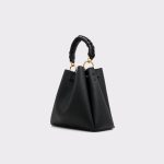 Black Aldo Ameliebucketx Black Women's Top Handle Bags Women Top Handle Bags - 2