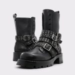 Black Aldo Boots Vortexia Black Women's Combat Boots Women - 2
