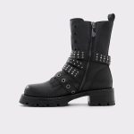 Black Aldo Boots Vortexia Black Women's Combat Boots Women - 5