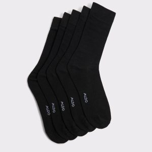 Black Aldo Socks Men Miraemos Black Men's Socks - 1