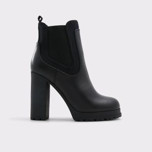 Black Boots Women Aldo Bold Black Women's Ankle Boots - 1