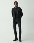 Black Clinton Blazer In Precision Ponte Blazers + Jackets Theory Men - 5