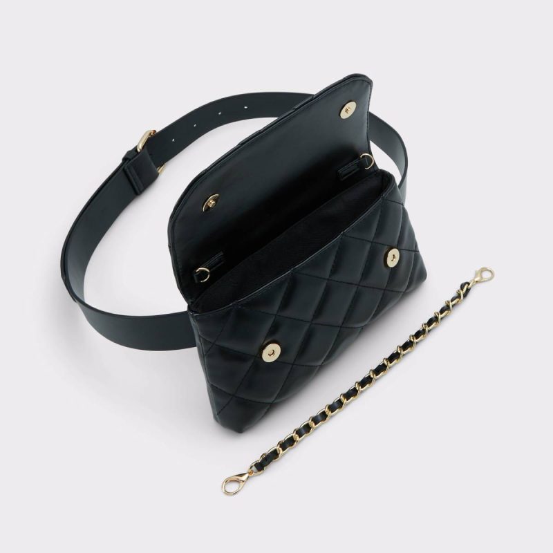 Black/Gold Multi Backpacks & Fanny Packs Women Eleonara Black/Gold Multi Women's Backpacks Aldo - 3