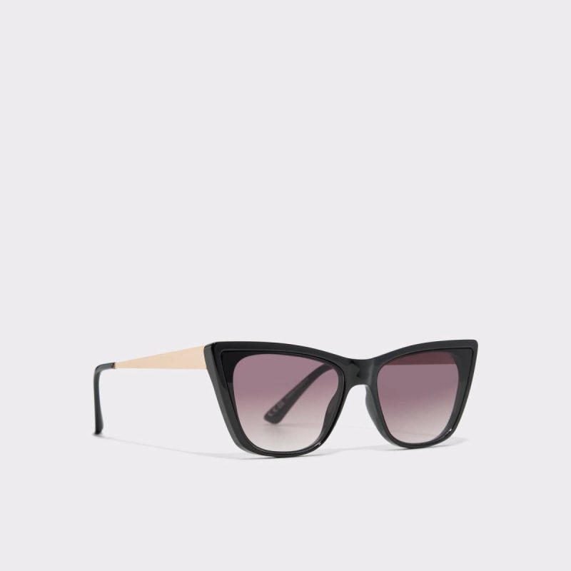 Black/Gold Multi Women Selamas Black/Gold Multi Women's Cat Eye Aldo Sunglasses - 2