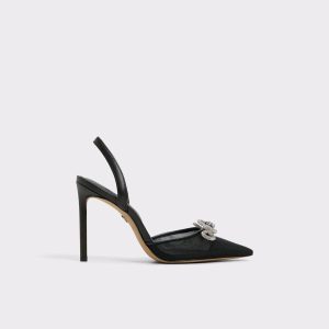 Black Heels Women Addie Black Women's Slingbacks Aldo - 1