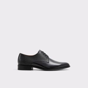 Black Leather Embossed Aldo Halbart Black Leather Embossed Men's Oxfords & Lace-Ups Oxfords & Lace-Ups Men - 1