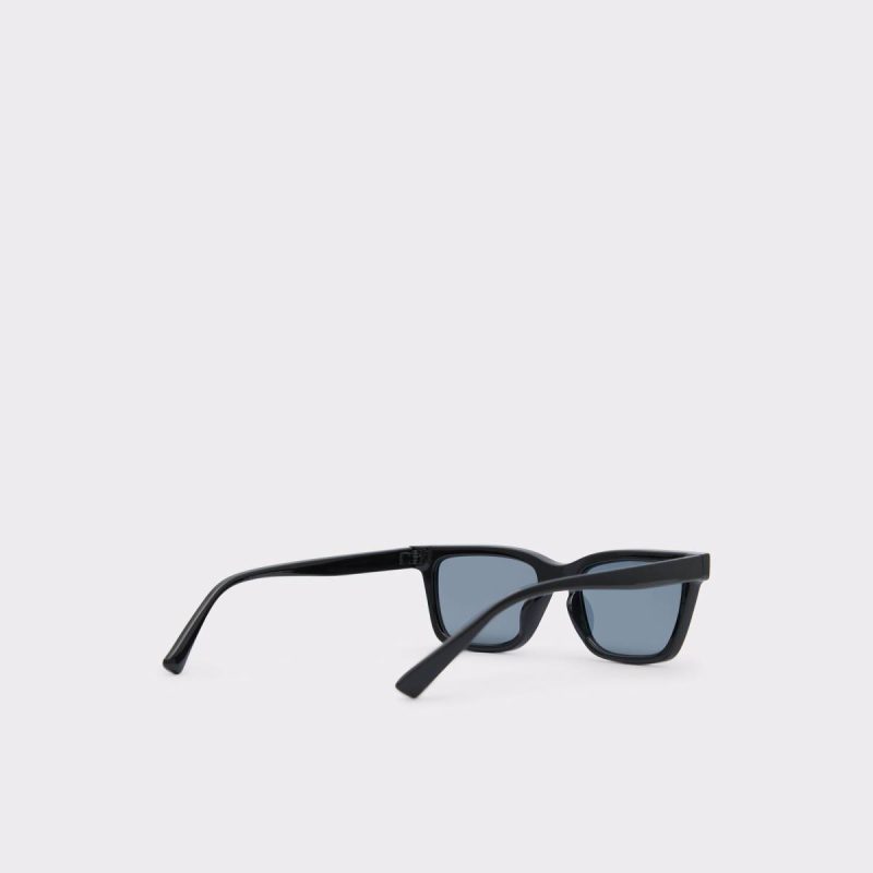 Black Men Aldo Grau Black Men's Rectangle Sunglasses - 3