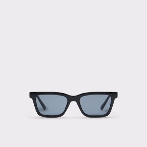 Black Men Aldo Grau Black Men's Rectangle Sunglasses - 1