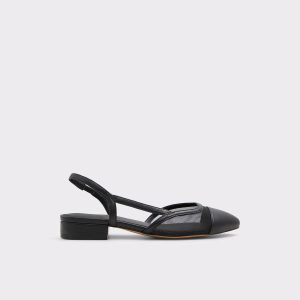 Black Textile Mesh Aldo Women Clementinne Black Textile Mesh Women's Ballet Flats Heels - 1