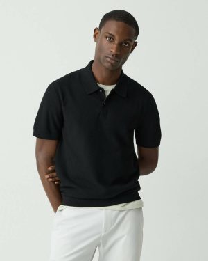 Black Theory Goris Polo Shirt In Light Bilen Sweaters + Cardigans Men - 1