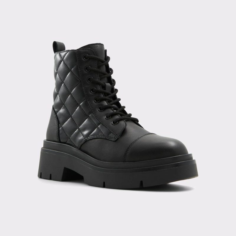 Black Women Boots Winterrose Black Women's Combat Boots Aldo - 4