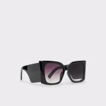 Black Women Sunglasses Aldo Corrine Black Women's Square - 2