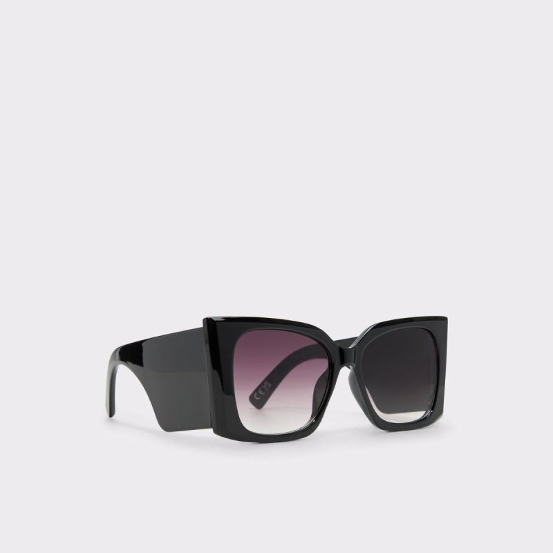 Black Women Sunglasses Aldo Corrine Black Women's Square - 2