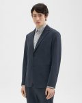 Blazers + Jackets Baltic Melange Theory Clinton Blazer In Herringbone Precision Ponte Men - 2