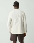 Blazers + Jackets Theory Men Eggshell Clinton Blazer In Good Linen - 3