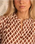 Blouses And Shirts Mariela Print Blouse Tile Polín Et Moi Women - 3