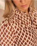 Blouses And Shirts Mariela Print Blouse Tile Polín Et Moi Women - 4