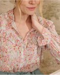 Blouses And Shirts Orian Ruffled Blouse Polín Et Moi Water Green Women - 5