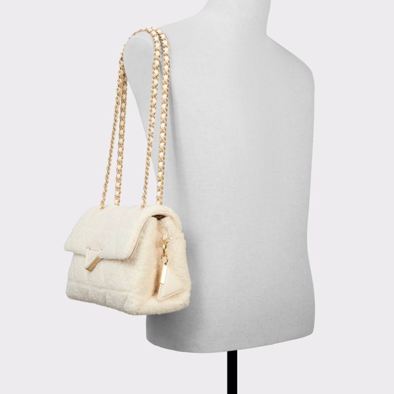Bone Crossbody Bags Women Aldo Softshearlingx Bone Women's Crossbody Bags - 5