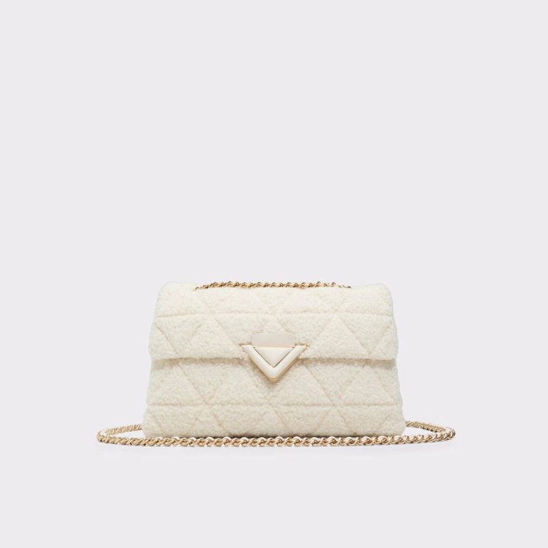 Bone Crossbody Bags Women Aldo Softshearlingx Bone Women's Crossbody Bags - 1