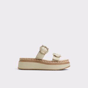 Bone Sandals Aldo Kaeithien Bone Women's Platform Sandals Women - 1