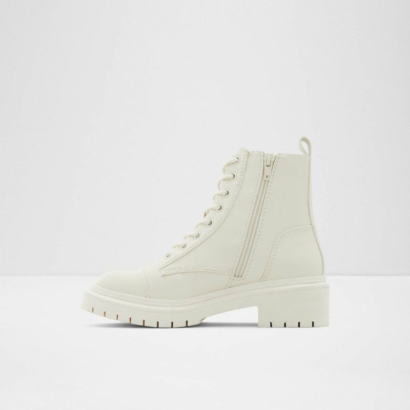 Boots Aldo Goer Other White Women's Combat Boots Other White Women - 3
