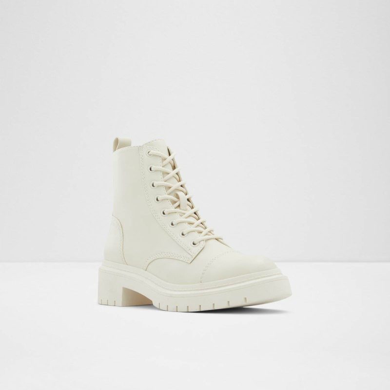 Boots Aldo Goer Other White Women's Combat Boots Other White Women - 4