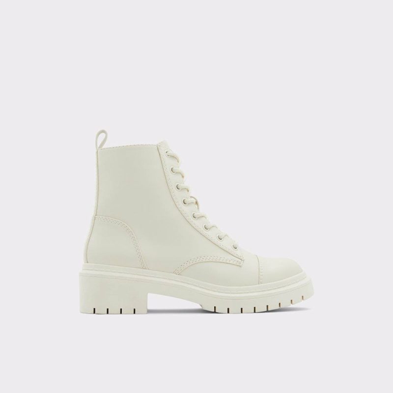 Boots Aldo Goer Other White Women's Combat Boots Other White Women - 1