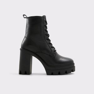 Boots Aldo Rebelia Black Women's Combat Boots Women Black - 1