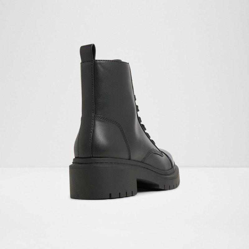 Boots Aldo Women Black Goer Black Women's Combat Boots - 2