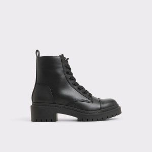 Boots Aldo Women Black Goer Black Women's Combat Boots - 1