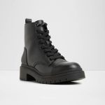 Boots Aldo Women Black Goer Black Women's Combat Boots - 4