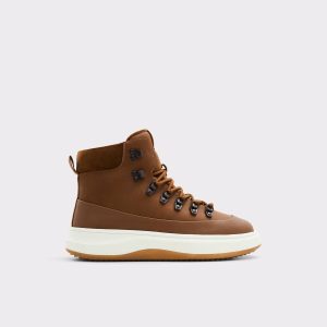 Boots Men Cognac Aldo Gibson Cognac Men's Lace-Up Boots - 1