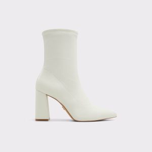 Boots Women Aldo Figtree White/Bone Women's Ankle Boots White/Bone - 1