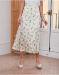 Bottoms Norah Printed Skirt Polín Et Moi Women Beige - 4