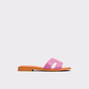 Bright Pink Sandals Itsandal Bright Pink Women's Flat Sandals Women Aldo - 1