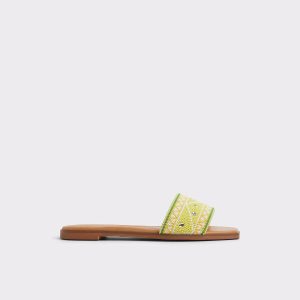 Bright Yellow Sandals Aldo Women Seavacay Bright Yellow Women's Travel Essentials - 1