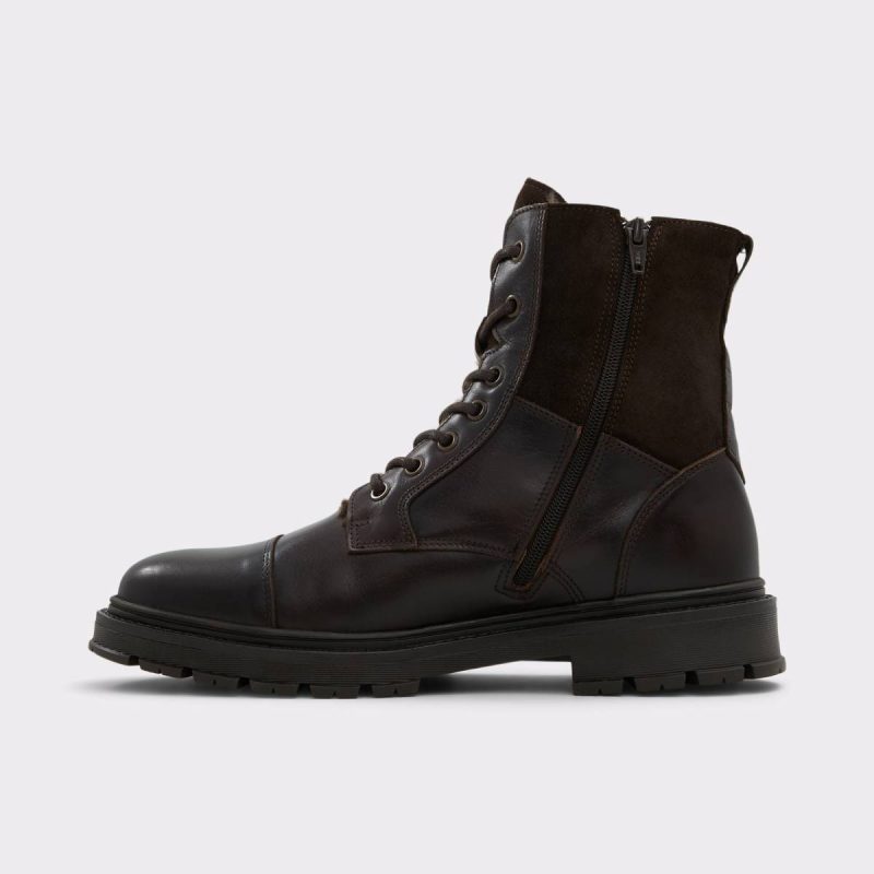 Brown Aldo Boots Men Aaren-L Brown Men's Winter Boots - 3