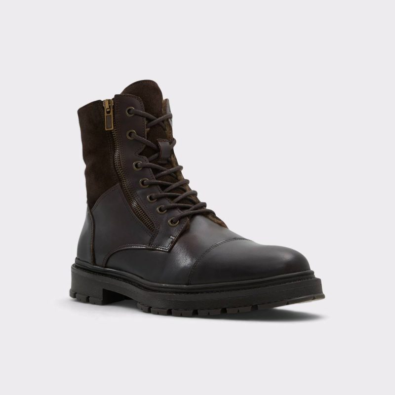 Brown Aldo Boots Men Aaren-L Brown Men's Winter Boots - 4