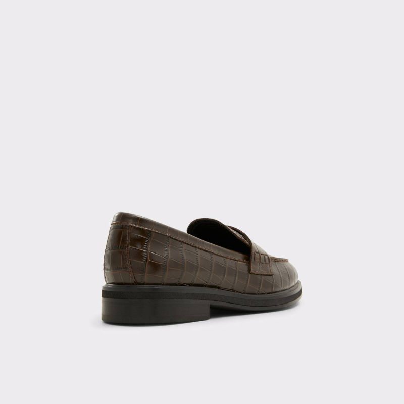 Brown Loafers & Oxfords Aldo Women Lededanten Brown Women's Loafers & Oxfords - 3