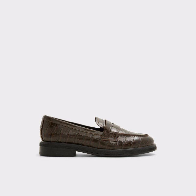 Brown Loafers & Oxfords Aldo Women Lededanten Brown Women's Loafers & Oxfords - 1