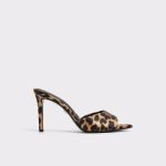 Brown Multi Aldo Anniebrilden Brown Multi Women's Heeled Mules Women Sandals - 1