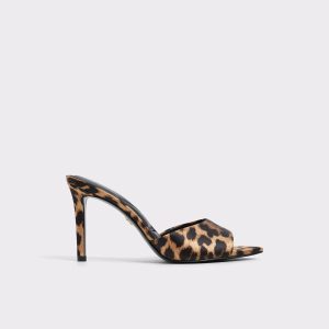 Brown Multi Aldo Anniebrilden Brown Multi Women's Heeled Mules Women Sandals - 1