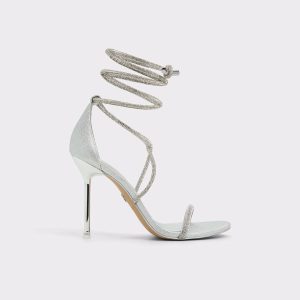 Caladonia Silver Women's Metallics Women Silver Heels Aldo - 1